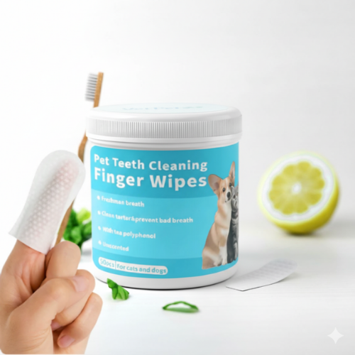 FRESHWIPES™ – Lingettes pour dents pour animaux de compagnie