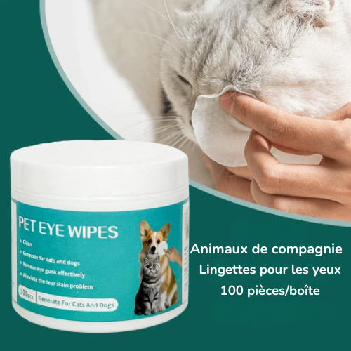 PETPUR™ – Lingettes de soin pour l'hygiène complète des animaux de compagnie.