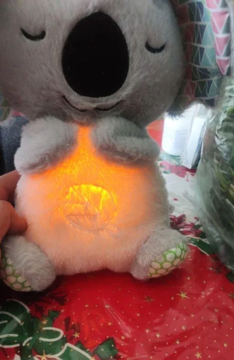 Rubu22a – Peluche Koala Géant – Compagnon De Sommeil Ultra-doux – Mouvements Réalistes – Anti-stress Et Réconfort – 1 Pièce