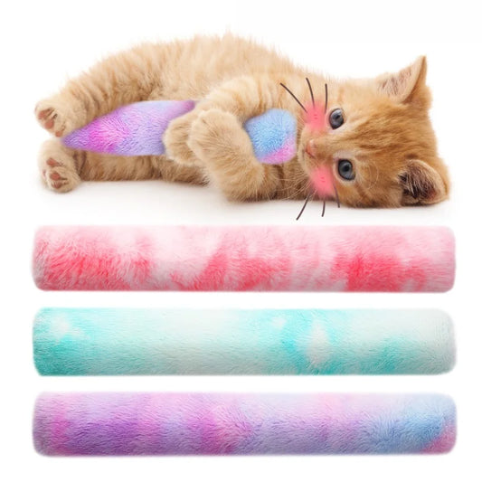 Coussin en peluche rembourré à l'herbe à chat (Lot de 2)