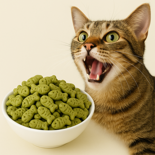 FISHBITE™ – Le biscuit bien-être pour un chat en pleine forme (98g)